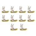 thumbnail image 2 of Rongfmy 10 Pcs Pieds Universels pour Machine à Coudre Industrail - Jaune, 2 of 6