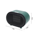 thumbnail image 2 of Bwiyojiz Home, Garden & Tools Gadgets Kitchen Dining Heating and Coolings-Use Heater, Circulation Overheating Protection Small Floor-Standing Household Dark Desktop Hot Fan Heater, Gifts for Her, 2 of 9