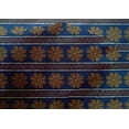 thumbnail image 4 of oneOone Tissu en Coton et Soie Imprimé Floral & Chevron BTY 42 Pouces de Large, 4 of 4