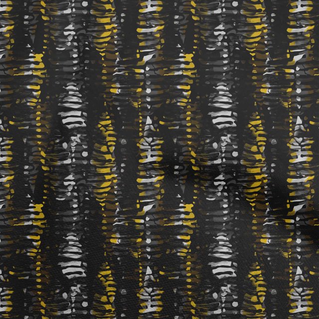 oneOone Cotton Poplin Yellow Fabric Abstracts Sewing Craft Projects Fabric Prints By Yard 42 Inch Wide