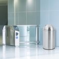 thumbnail image 3 of 1 Stainless Steel Sliding Door Ball Lid Trash Can, 3 of 9