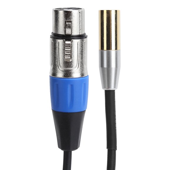 Audio Cablefor Camera,Mini XLR 3 Pin Audio Cord Audio Cable Exquisite Design