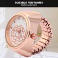 thumbnail image 4 of Simple Quartz Ring Watch, Ring Watch, Alloy For Most Women Beautiful Girls Gold,Rose Gold, 4 of 8
