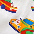 thumbnail image 4 of Hauts d'Été pour Garçons Tout-Petits T-Shirts Manches Courtes Décontracté Graphique Voiture Col Rond T-Shirt Printemps pour Garçon 2-3T, 4 of 6