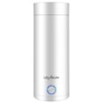 thumbnail image 1 of Estbridge Travel Kettle Car Kettle Portable Electric Kettle， 3 In 1 Mini Car Kettle， Fast Water Boil Small Tea Pot， Automatic Shut Off Tea Kettle， Water Heater for Tea White, 1 of 8