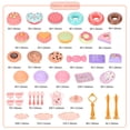 thumbnail image 4 of 36Pcs Toy Tea Set Funny Afternoon Tea Set Toy Interactive Pretend Play Tea Party Set Learning Role Play Funny Dessert Food Reusable Simulation Teacup Toy for Toddler Girls Boys, 4 of 11