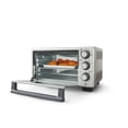 thumbnail image 4 of Oster Compact Countertop Oven With Air Fryer, Stainless Steel, 4 of 6