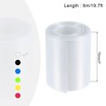thumbnail image 2 of Unique Bargains 75mm Flat 6m Clear PVC Heat Shrink Tube Wraps Battery Wrap for Big Battery Pack, 2 of 5