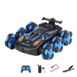 ziyahi Super Fast Racing Rc Car Toy For High Speed Racing And Exciting Indoor And Outdoor 360 ° Rotation blue Dual remote control