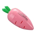thumbnail image 1 of Decodeary Cartoon Carrot Pencil Sharpener Hand Rotating Portable Mini Office Work Stationery Supplies Gifts Kids Color Random 1 1Set, 1 of 6