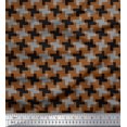 thumbnail image 1 of Soimoi Cotton Poplin Fabric Abstract Geometric Print Fabric by The Yard 42 Inch Wide, 1 of 3