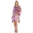 thumbnail image 1 of Bimba Robe Caftan Imprimée Maxi Robe Robe pour Femmes Tenue de Plage Courte Couvre-Maillot, 1 of 7