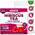 thumbnail image 1 of HANDPICK Hibiscus Tea Bags - 100 Count | Caffeine-Free, Pure Ingredients - Hibiscus Flowers | Brew Hot, Iced Tea or Kombucha Tea | Round Nutritious Herbal Tea Bags, 1 of 8