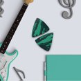thumbnail image 3 of 2 Pcs Pics d'Entraînement de Guitare Pics de Basses Pics de Guitare Portables Simples Garde-Doigts (Vert), 3 of 8