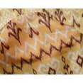 thumbnail image 4 of oneOone Soie Tabby Tissu Chevron & Tourbillon Ikat Tissu Imprimé 1 Yard 42 Inch Wide, 4 of 4