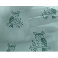 thumbnail image 4 of oneOone Georgette Viscose Fabric Branch & Owl Block Printed Craft Fabric BTY 42 Inch Wide, 4 of 4