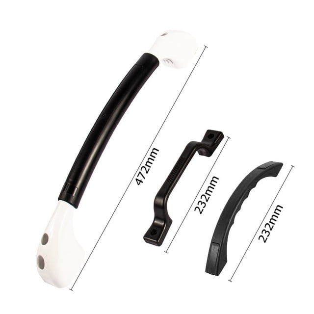Handle-Entry Door Assist Bar For RV Recreational Vehicle Auxiliary Armrests For RV, Trailer, Camper, Motor Home, Cargo Trailer ,Easy to Install