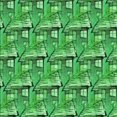 thumbnail image 1 of Ahgly Company Machine Washable Indoor Square Transitional Forest Green Area Rugs, 8' Square, 1 of 7