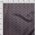 thumbnail image 2 of oneOone Tissu Flex Coton Gris Rouge Insecte Matériel de Couture Imprimé Tissu au Mètre 40 Pouces de Large, 2 of 4