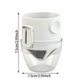 thumbnail image 3 of SNNROO Coffee Filter Cups Stainless Steel Coffee Filters Pour Over Coffee Filter Cups Reusable Stainless Steel Coffee Filter Mug With Cup Holder For Home Work Travel, 3 of 9