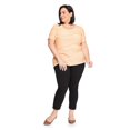 thumbnail image 2 of Iyla Plus Women's Short Sleeve Ripple Tee, 2 of 6