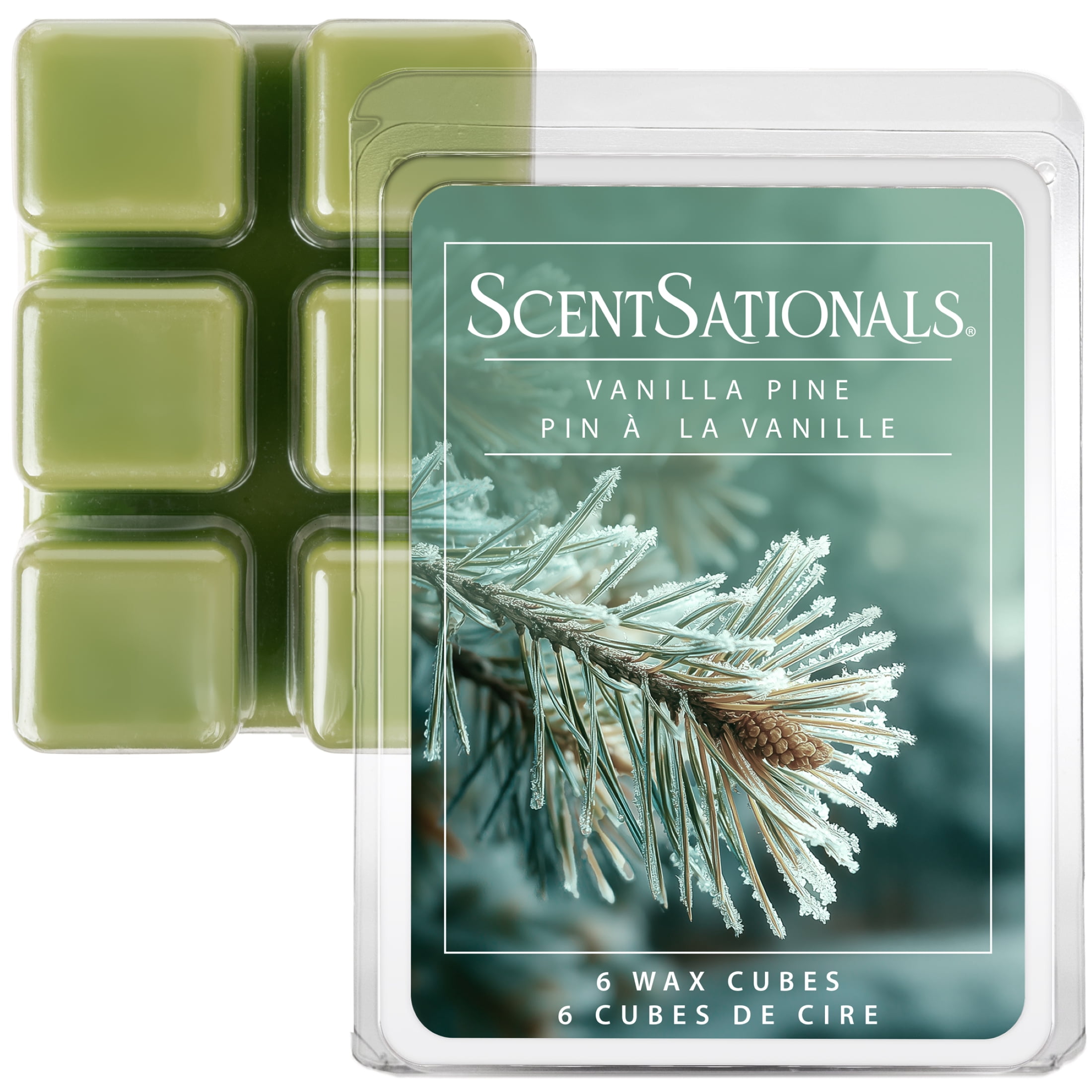 Cubes de cire parfumée ScentSationals - Pin Vanille