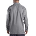 thumbnail image 5 of Dickies Mens Long-Sleeve Work Shirt, 3X, Dark Brown, 5 of 5