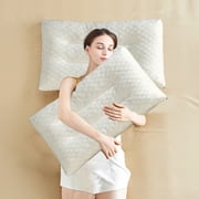 Wuztai Soybean Pillow, Breathable Cooling Pillow for Better Sleep, Hypoallergenic Supportive Pillow Core, Machine Washable Bed Pillow for Side Back Stomach Sleepers