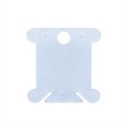 thumbnail image 4 of Embroidery Thread Winding Card Organizer Cross-stitch thread bobbin card Line Thread Bobbin Plastic Card, blue, 50pcs, 4 of 8