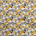 thumbnail image 1 of oneOone Cotton Silk Yellow Fabric Skull Sewing Craft Projects Fabric Prints By Yard 42 Inch Wide, 1 of 4