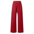 thumbnail image 5 of Womens Joggers Women's High Waist Casual Drawstring Pants Basic Solid Color Trousers for Daily Wear Comfortable Pants for Spring Fall Winter Season Size XL, 5 of 5