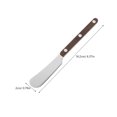 thumbnail image 2 of UPOUART Lightweight Brown Butter Spreader Cheese Spreader Compact and Easy to Store, 2 of 8