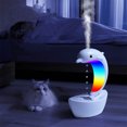 thumbnail image 3 of RKSTN humidifiers for bedroom Water Droplet Humidifier Dolphins Oppose Gravitys Humidifier And Bluetooth Speaker And Colorful Night Light Waterless Auto-Off Move For Home Office Baby Bedroom, 3 of 8