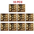 thumbnail image 1 of 15PCS 20LED 9.8FT Snowflake String Lights Snow Fairy Garland Decoration For Christmas Tree New Year Room Holiday Wedding Party, 1 of 5