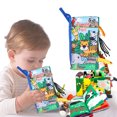 thumbnail image 1 of , Interactive Thickened Soft Books Baby Cloth Books Multilayer Baby Book  For Kids For Toddler For Sleeping For Baby Shower For Infants Forest, 1 of 8
