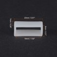 thumbnail image 2 of Unique Bargains Watch Band Strap Loops Silicone for 19mm Width Watch Band, Transparent 4 Pack, 2 of 5