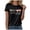 Black, variant on felwors Womens Autism Shirts Autistic Support T-Shirt Mental Health Tops Blue S