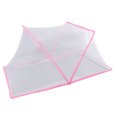 thumbnail image 2 of Bedroom Bed Net Tent,  Net Tent Portable Transparent Foldable  For Travel Pink, 2 of 8