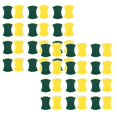 thumbnail image 1 of Oleegame 2PC Ten Dollar Items 24 Packs Sponge Cleaning Friendly -Scratch Kitchen Of Kitchen，Dining & Bar Green, 1 of 9