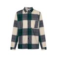 thumbnail image 2 of Innerwin Tops Long Sleeve Mens Blouse Party Button Down Slim Fit Shirts Green 3XL, 2 of 8