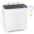 thumbnail image 1 of Gymax Portable Washing Machine 20 lbs Twin Tub Laundry Washer 12 lbs Washer, 1 of 10