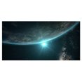 thumbnail image 2 of Sunrise in Earth from Space - Contemporary Landscape Canvas Art, 2 of 3