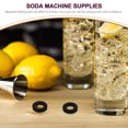 thumbnail image 3 of RUNROTOO 5Pcs Soda Machine Rubber Ring Black O Ring Sealing for CO2 Cylinder Replacement, 3 of 7