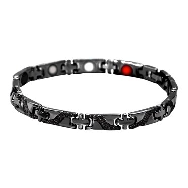 LSLJS Stylish Magnetic SlimDetox Bracelet Magnetotherapy Bracelet Jewelry 7mm Wide Couple Bracelet, Gifts for Mom Wife Girlfriend on Anniversary Mothers Day Valentines Day Christmas Birthday Gifts