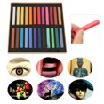 thumbnail image 1 of Crayon, Fluorescent Crayons Single Use Hair Dying Rod Painting Chalk Set Painting Crayons, 1 of 8