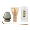 thumbnail image 3 of Traditional Japanese Matcha Set Traditional Matcha Whisk for Tea Room Light Green, 3 of 8