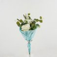 thumbnail image 4 of Lerman Decor White rose bouquet, 4 of 5
