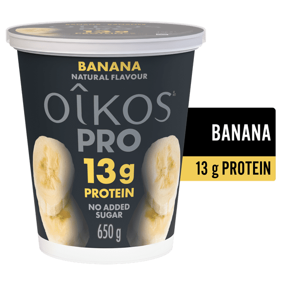 Oikos Pro Yogurt, Banana, High Protein