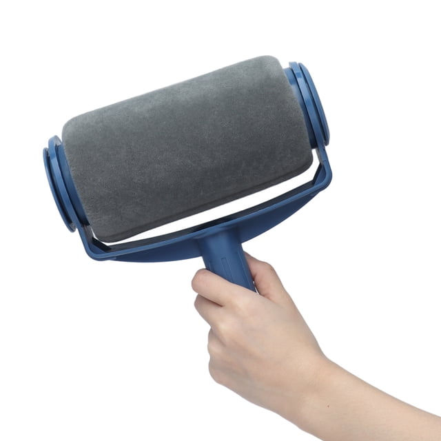 Handheld Paint Roller, Multifunctional Paint Runner Pro Paint Roller Brush Handle Tool Home Office Wall Floor Printing Tool