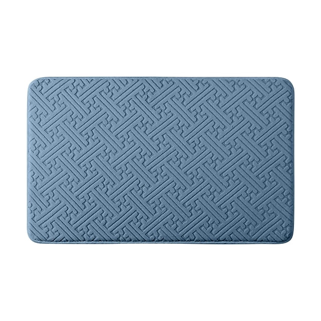 Home Kitchen Bathroom Textile Deals!Pcksrro Fleece Solid Color Entrance Mat Bathroom Slip And Absorbent Mat Bathroom Door Mat Household Use